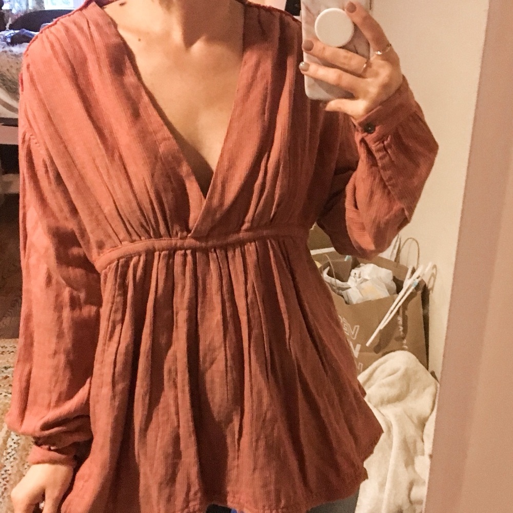 Free People peasant top small